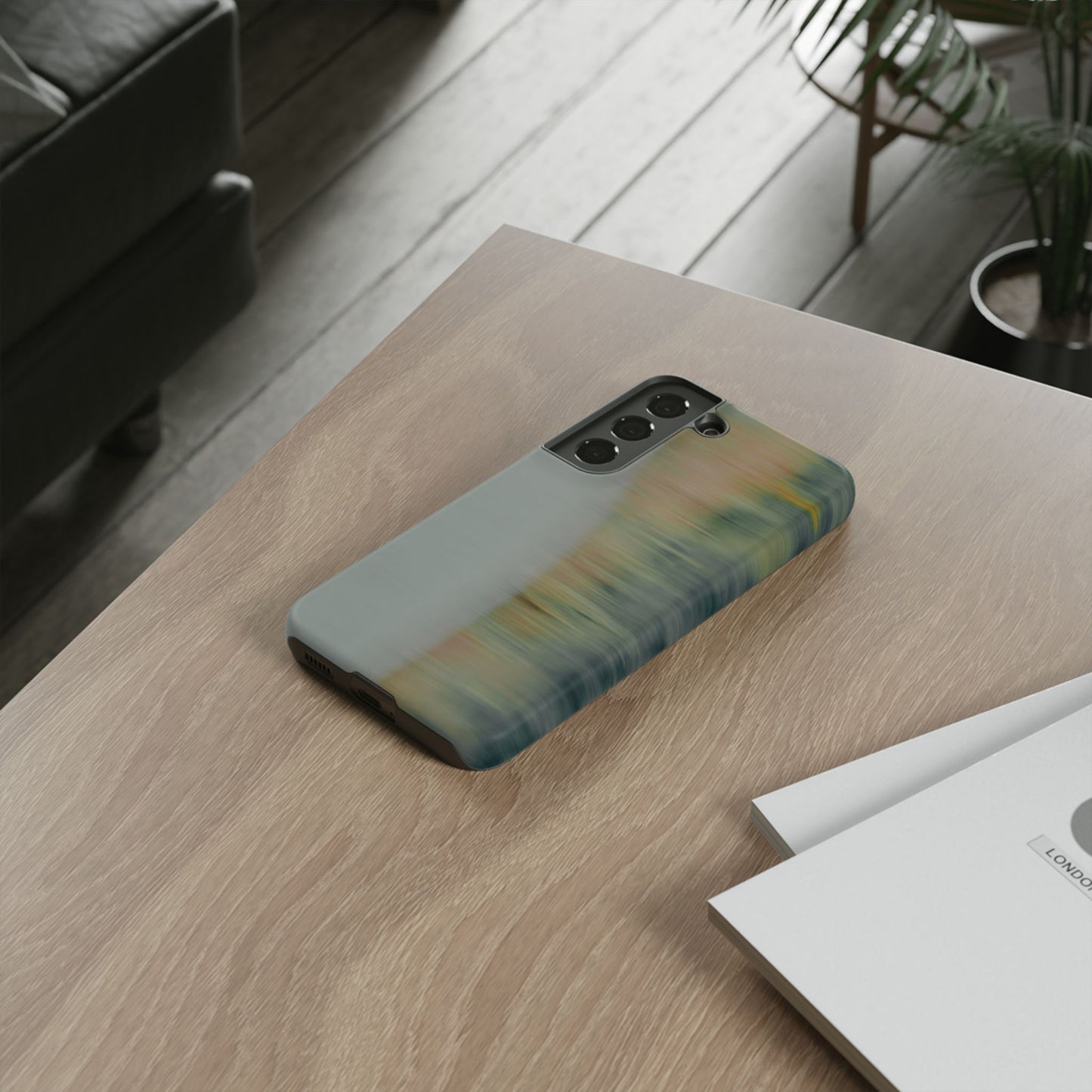 Tough Cases: Modern Abstract iPhone Case for Nature Lovers
