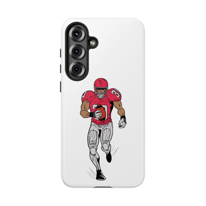 Football Player Tough Case, Sports Phone Cover, Athlete Gift, Tough Phone Case, Fall Sports, Football Lover's Accessory