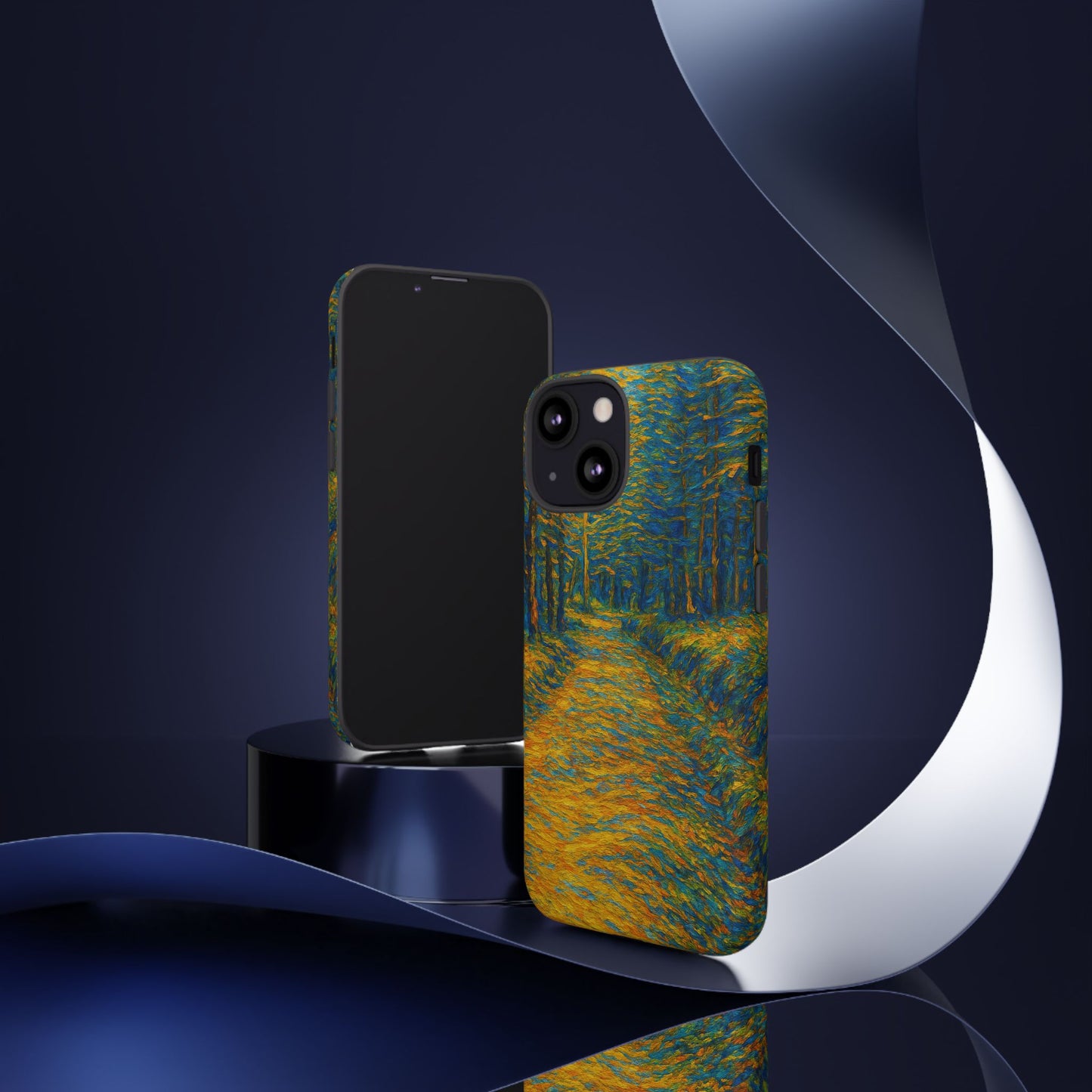 Artistic Phone Case for Nature Lovers, Tough Cases, Vibrant Design, Gift for Friends, Phone Accessories, Unique Artwork