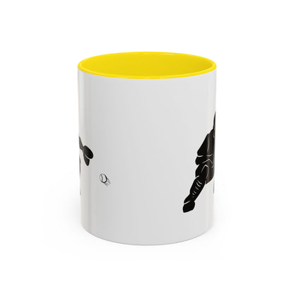 Baseball Catcher Coffee Mug, Sports Gift for Coaches, Black Accent Mug for Fans, Perfect for Birthdays & Celebrations, Unique Cup