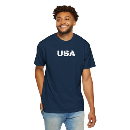 USA Vintage Unisex T-Shirt, Soft Cotton Tee, Casual Wear, Gifts for Her & Him, Summer Essentials, Independence Day Apparel