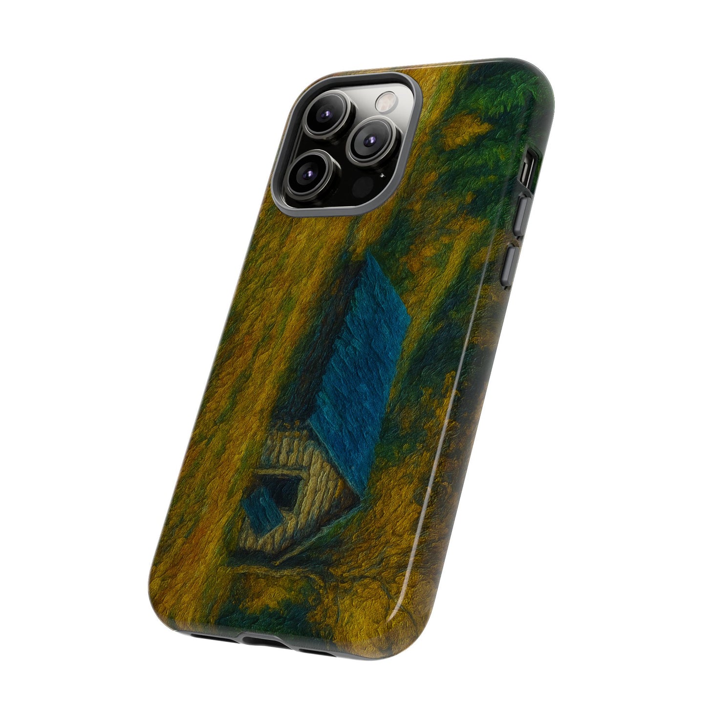 Artistic Phone Case by Tough Cases, Nature-Inspired Phone Protection, Unique Gift for Nature Lovers, Stylish Accessory, Fall Aesthetic