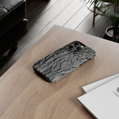 Rustic Bark Phone Case - Tough and Durable Protection