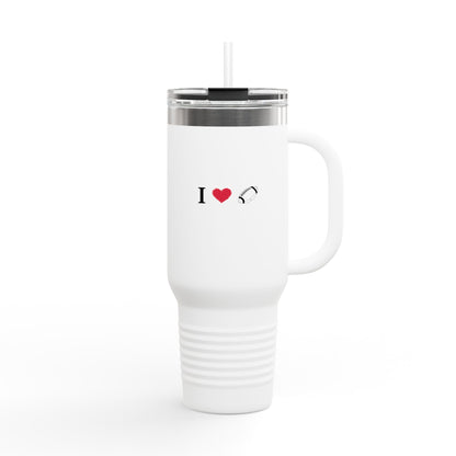 I Love Football Insulated Travel Mug, 40oz - Perfect For Writers, Students, Teachers | Funny Gift | Travel Coffee Mug | Stylish Tumbler | [...]
