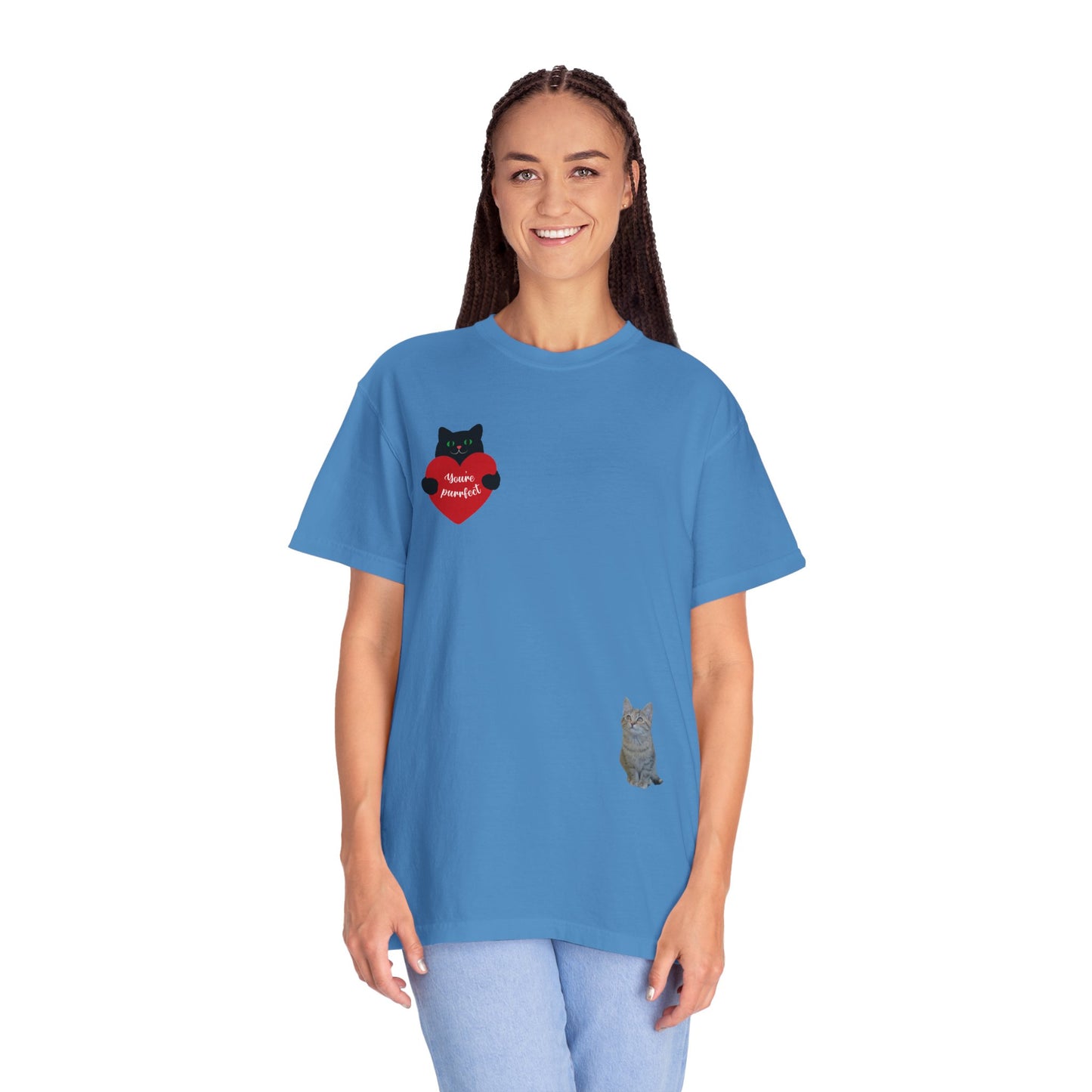 Cat Lover Unisex T-Shirt, Cute Cat Tee, Gift for Cat Owners, Animal Lover Shirt, Birthday Gift, Casual Comfort Tee, Pet Theme