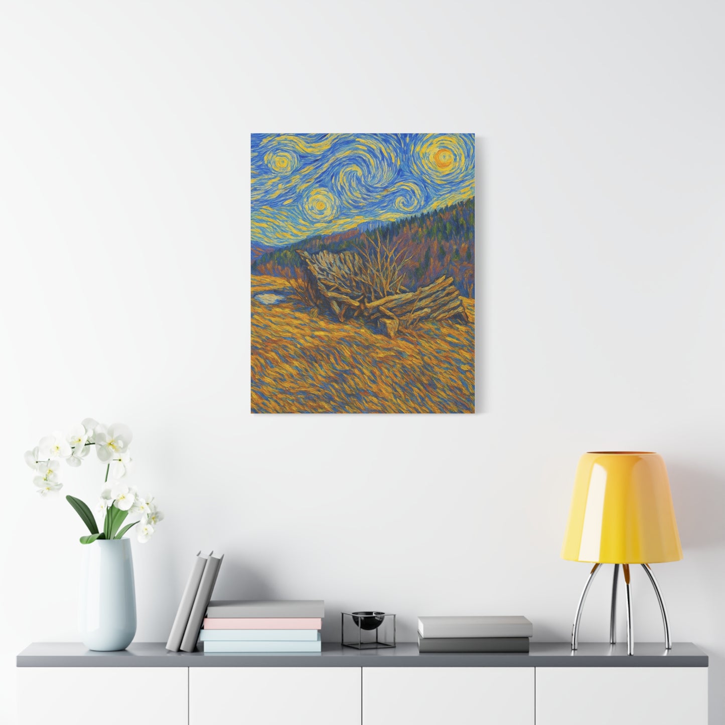 Artistic Van Gogh Style Canvas Wall Art, Nature Inspired Decor, Home Aesthetic, Gift for Art Lovers, Gallery Wall Piece, Living Room Decor, [...]