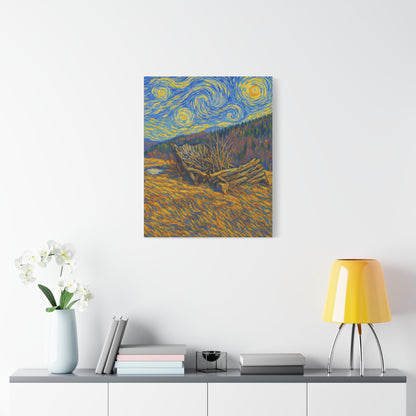 Artistic Van Gogh Style Canvas Wall Art, Nature Inspired Decor, Home Aesthetic, Gift for Art Lovers, Gallery Wall Piece, Living Room Decor, [...]