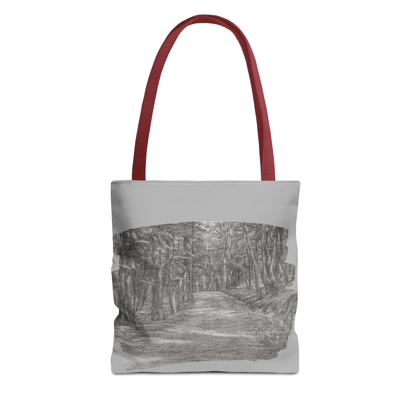 Scenic Path Tote Bag, Reversible Tote, Eco-Friendly Shopper, Outdoor Adventure Bag, Gift for Nature Lovers, Stylish Carryall