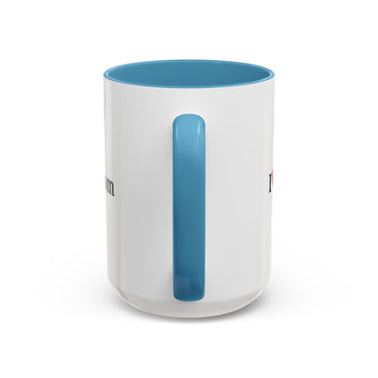 I Love Mom Accent Coffee Mug - Perfect Gift for Mother's Day & Special Occasions