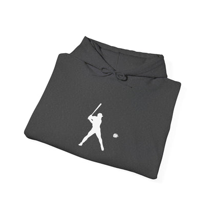 Sporty Unisex Baseball Hooded Sweatshirt, Casual Hoodie for Athletes, Perfect for Gifts, Comfy Streetwear, Ideal for Sports Events, Personal Use