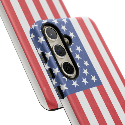 American Flag Phone Case - Patriotic Cell Cover, Tough Cases, USA Pride, Independence Day Gift, Veteran's Day, Phone Protection