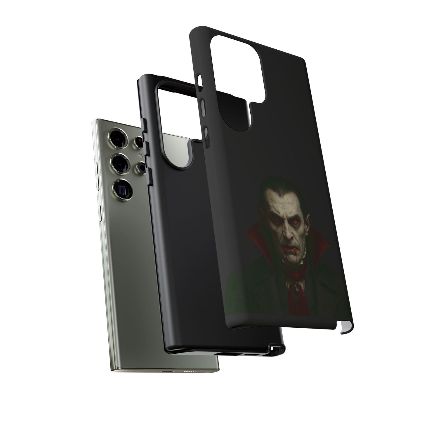 Vampire Phone Case - Tough Cases for Halloween, Gothic Decor, Gifts for Horror Fans, Spooky Accessories, Unique Cellphone Cover