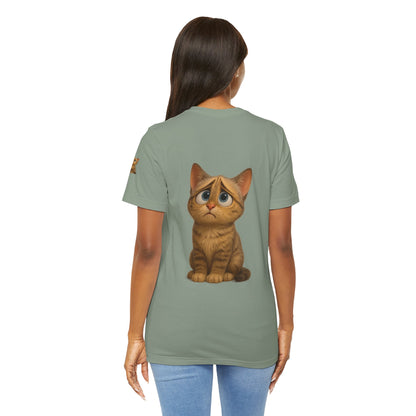 Adorable Cat Graphic Tee, Cute Pet Lover Shirt, Animal Lover Gift, Funny Cat Apparel, Birthday, Christmas, Everyday Use