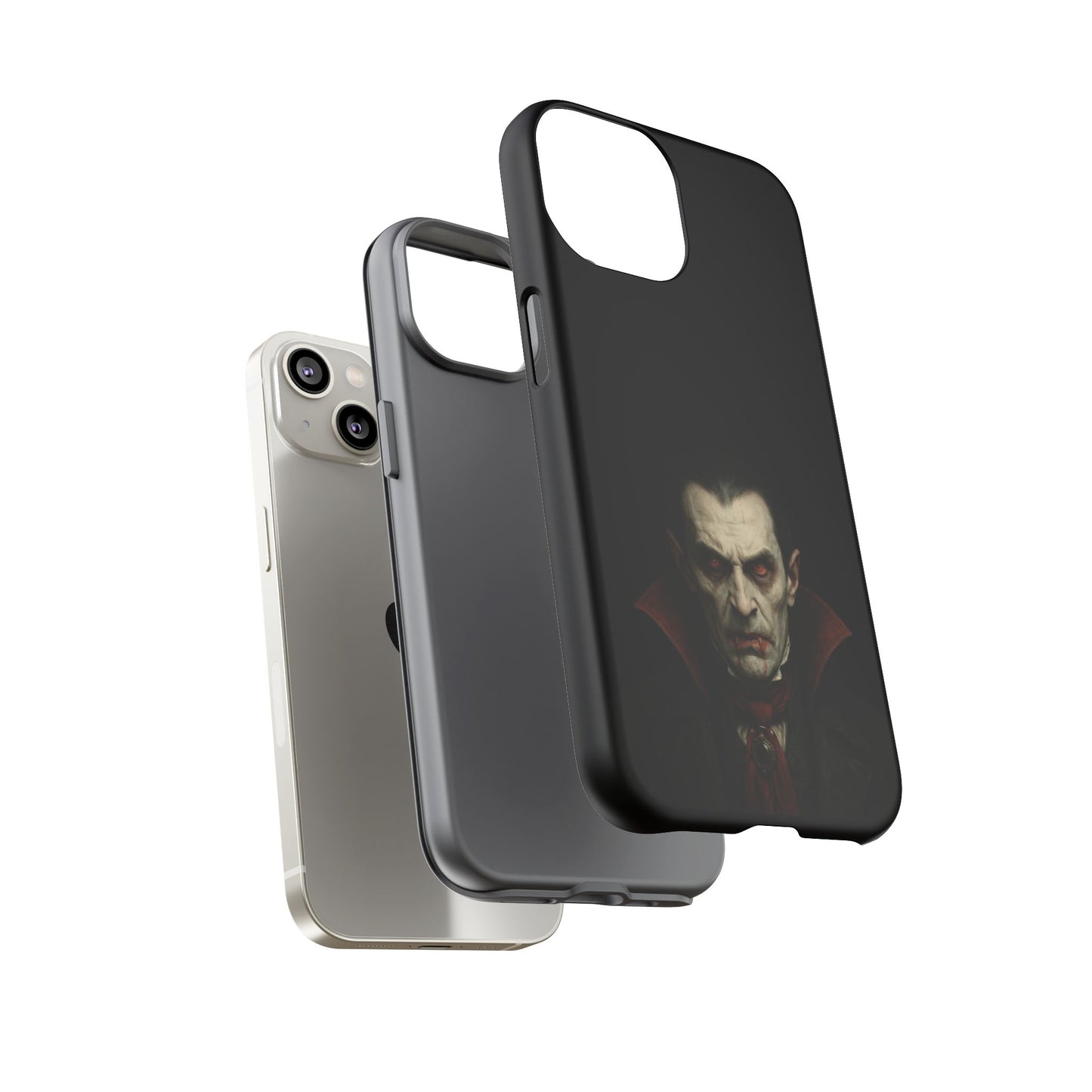 Vampire Phone Case - Tough Cases for Halloween, Gothic Decor, Gifts for Horror Fans, Spooky Accessories, Unique Cellphone Cover
