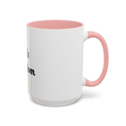 World's Best Mom Accent Coffee Mug - 11oz & 15oz - Perfect Gift for Mother's Day
