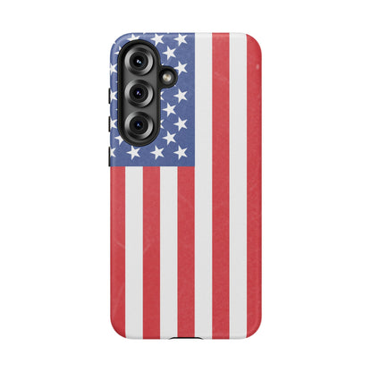 American Flag Phone Case - Patriotic Cell Cover, Tough Cases, USA Pride, Independence Day Gift, Veteran's Day, Phone Protection