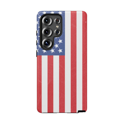 American Flag Phone Case - Patriotic Cell Cover, Tough Cases, USA Pride, Independence Day Gift, Veteran's Day, Phone Protection