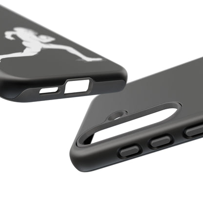 Football Player Phone Case, Tough Cases, Sports Phone Cover, Gift for Athletes, iPhone & Samsung Accessories, Running Player Design