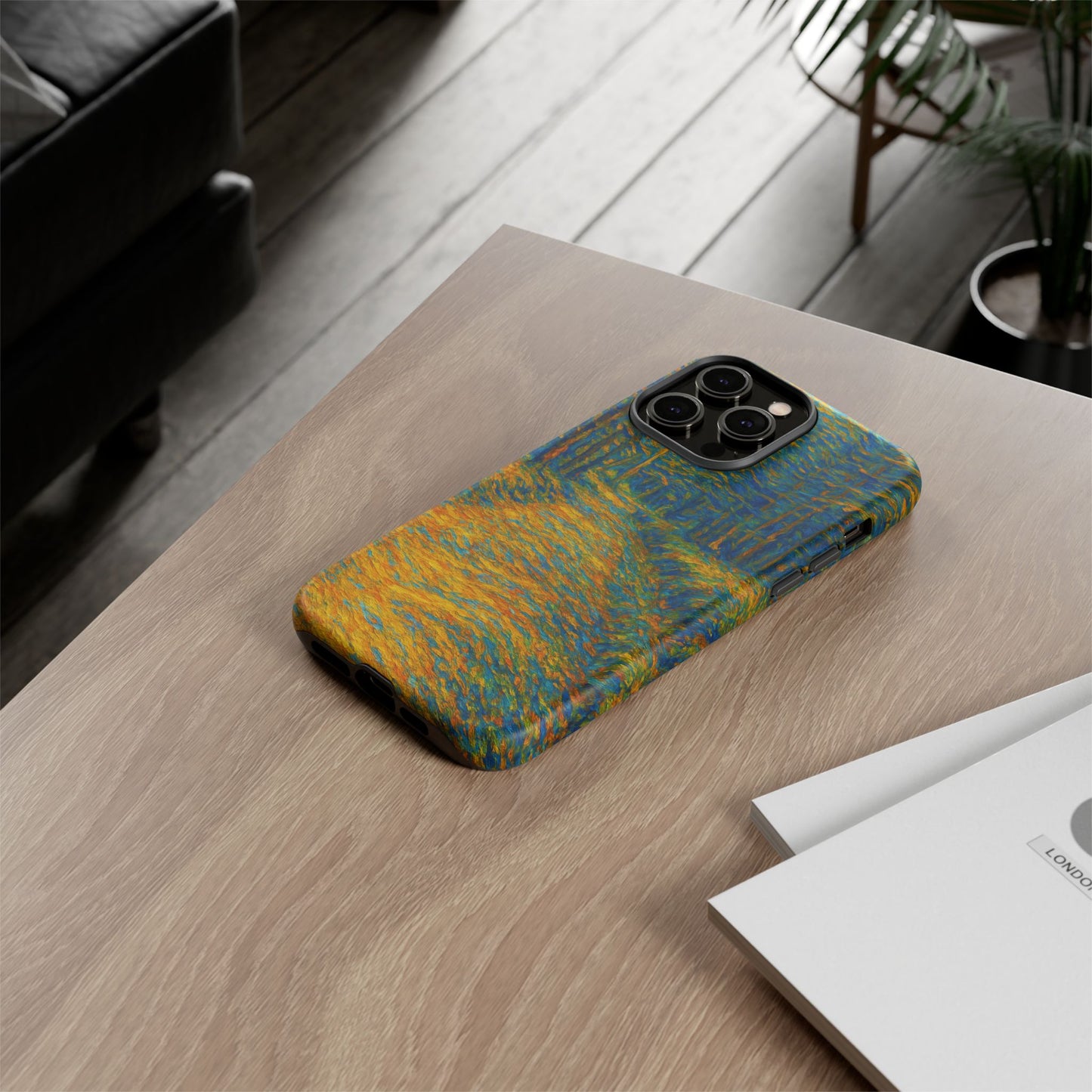 Artistic Phone Case for Nature Lovers, Tough Cases, Vibrant Design, Gift for Friends, Phone Accessories, Unique Artwork