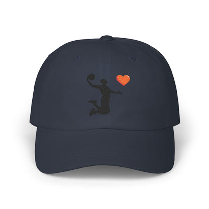 Basketball Dad Cap - Sporty Dad Hat, Gift for Basketball Lovers, Adjustable Cap for Dad, Sports Accessories, Casual Headwear