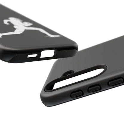 Football Player Phone Case, Tough Cases, Sports Phone Cover, Gift for Athletes, iPhone & Samsung Accessories, Running Player Design