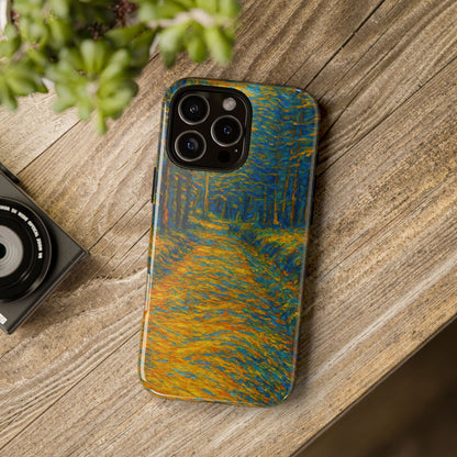 Artistic Phone Case for Nature Lovers, Tough Cases, Vibrant Design, Gift for Friends, Phone Accessories, Unique Artwork
