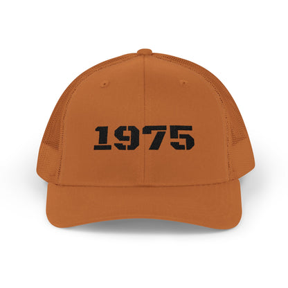 Vintage 1975 Snapback Trucker Cap - Classic Retro Style Hat for Dad