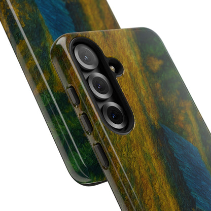 Artistic Phone Case by Tough Cases, Nature-Inspired Phone Protection, Unique Gift for Nature Lovers, Stylish Accessory, Fall Aesthetic