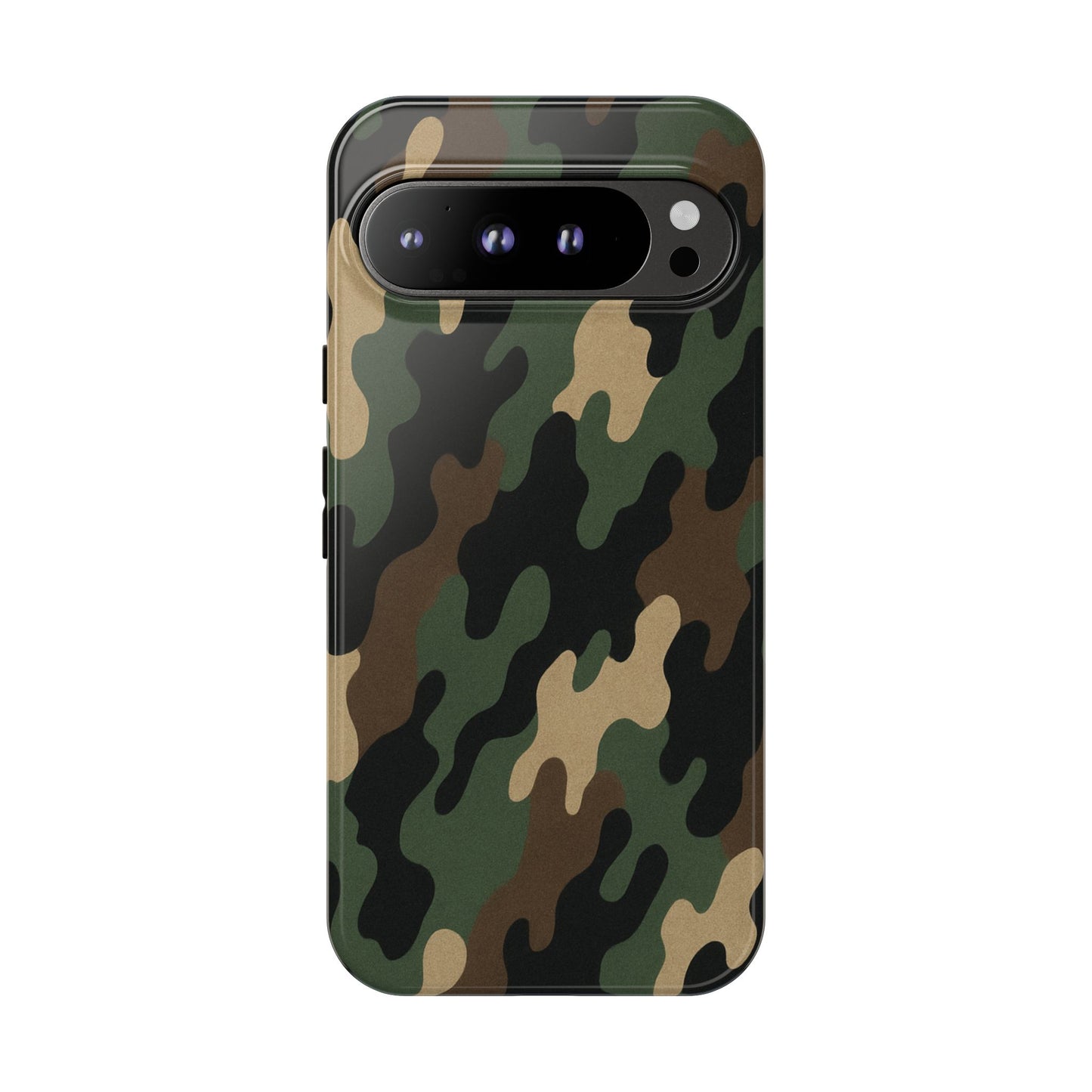 Camouflage Phone Case, Tough Cases, Military Style, Unique Phone Accessories, Gift for Him, Durable Phone Cover