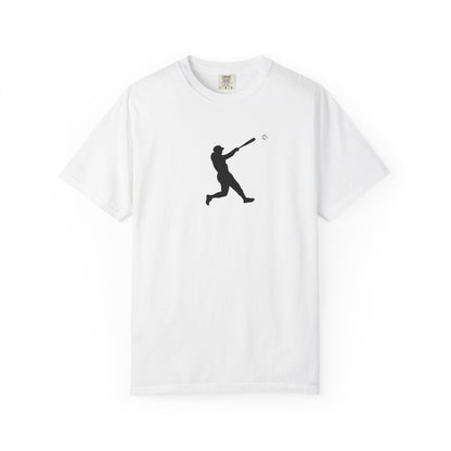 Sporty Garment-Dyed T-Shirt for Baseball Lovers, Casual Tee, Unisex Sports Shirt, Perfect Gift for Athletes, Outdoor Activities
