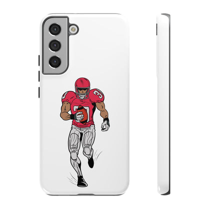 Football Player Tough Case, Sports Phone Cover, Athlete Gift, Tough Phone Case, Fall Sports, Football Lover's Accessory