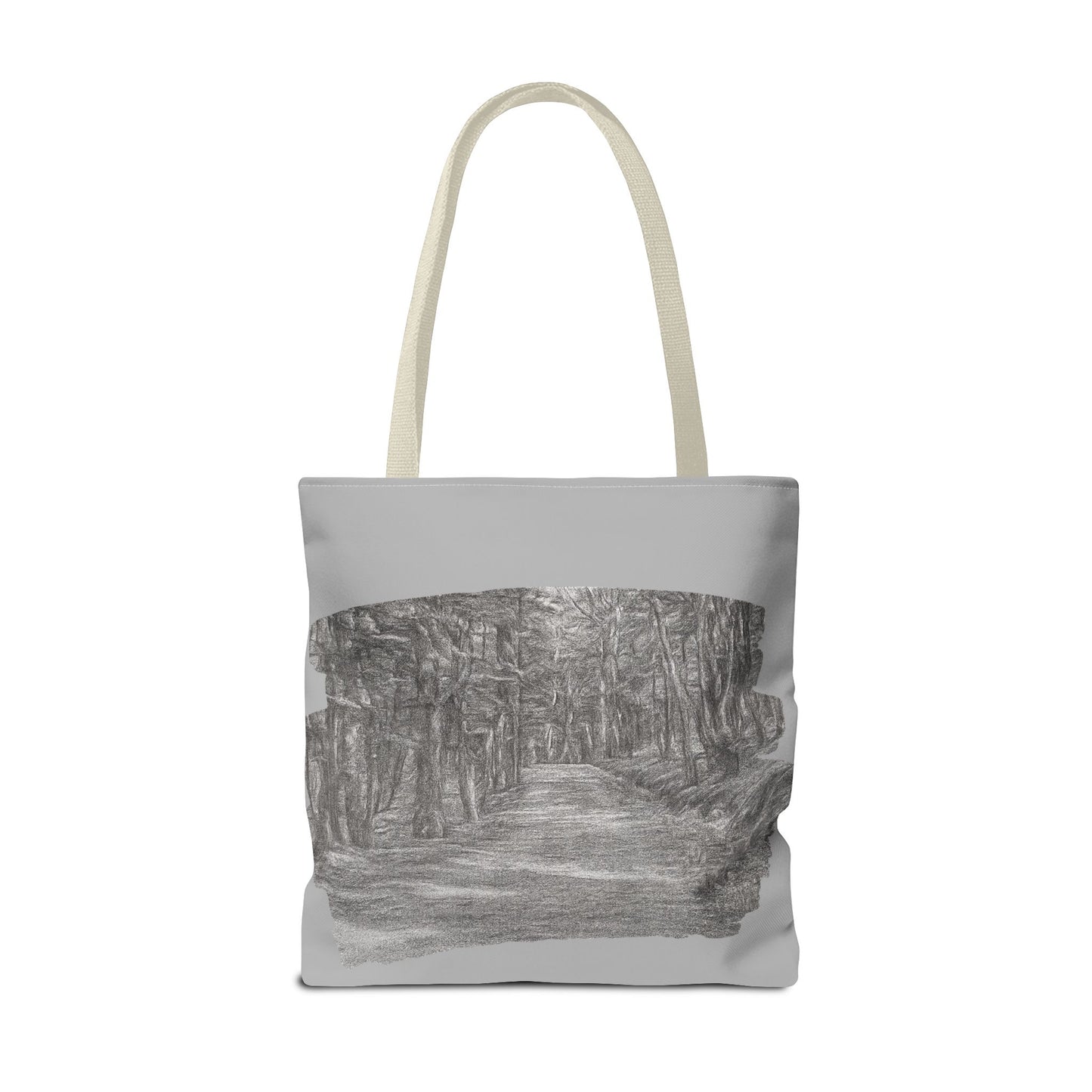 Scenic Path Tote Bag, Reversible Tote, Eco-Friendly Shopper, Outdoor Adventure Bag, Gift for Nature Lovers, Stylish Carryall