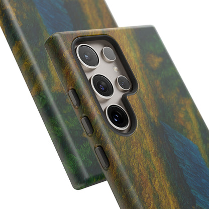 Artistic Phone Case by Tough Cases, Nature-Inspired Phone Protection, Unique Gift for Nature Lovers, Stylish Accessory, Fall Aesthetic