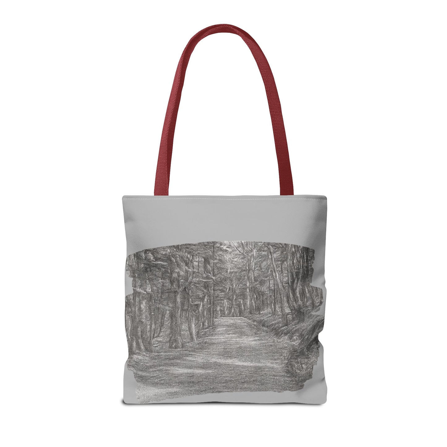 Scenic Path Tote Bag, Reversible Tote, Eco-Friendly Shopper, Outdoor Adventure Bag, Gift for Nature Lovers, Stylish Carryall