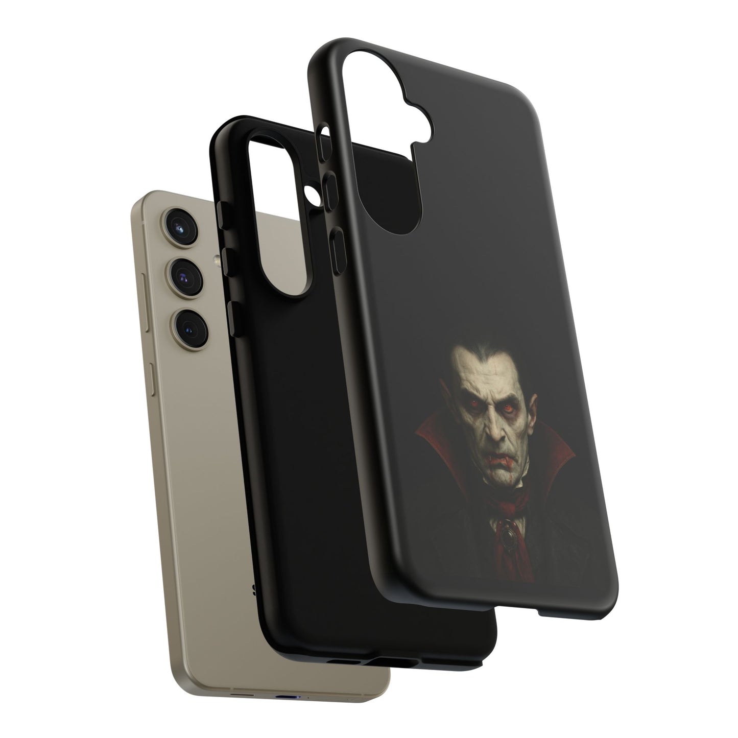 Vampire Phone Case - Tough Cases for Halloween, Gothic Decor, Gifts for Horror Fans, Spooky Accessories, Unique Cellphone Cover