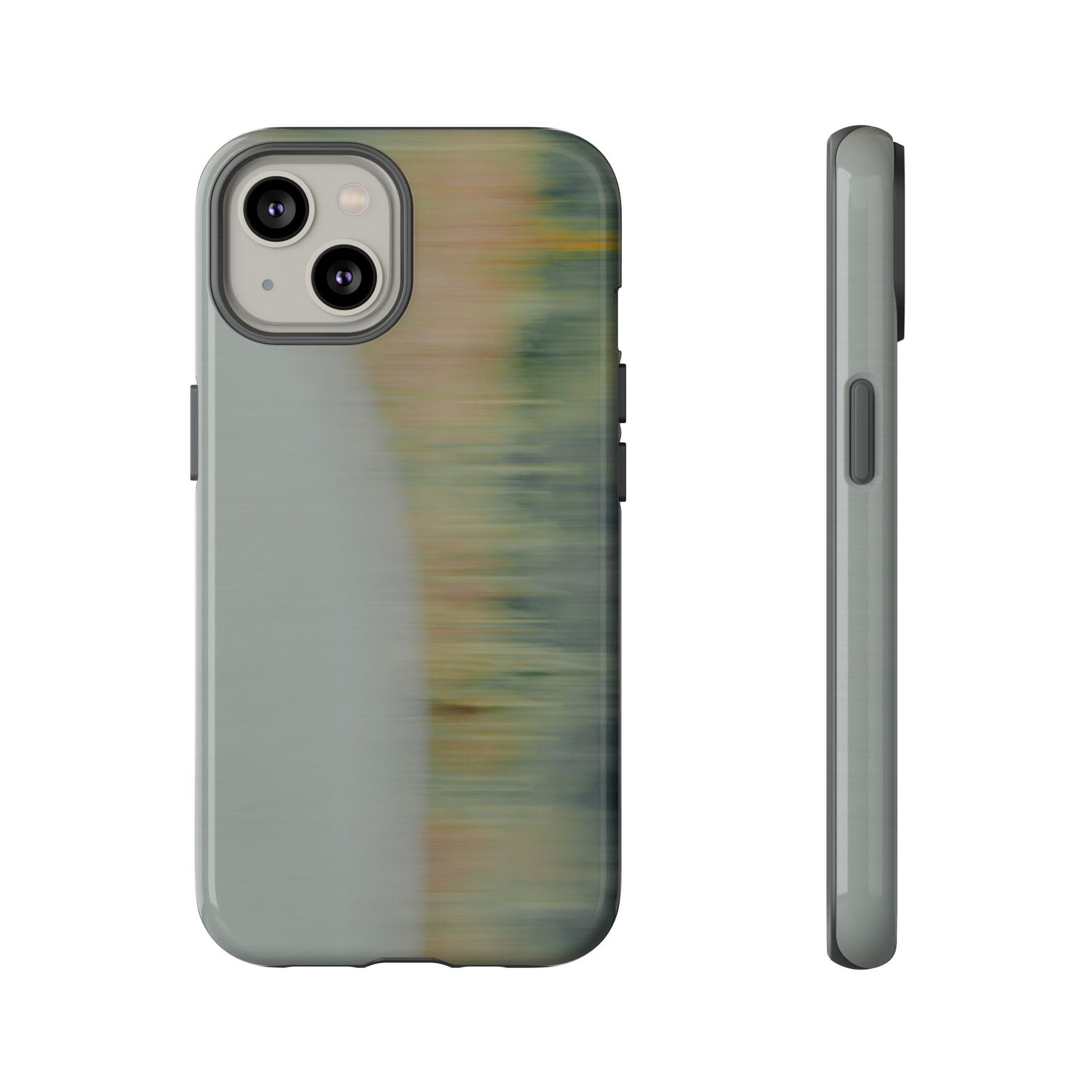Tough Cases: Modern Abstract iPhone Case for Nature Lovers