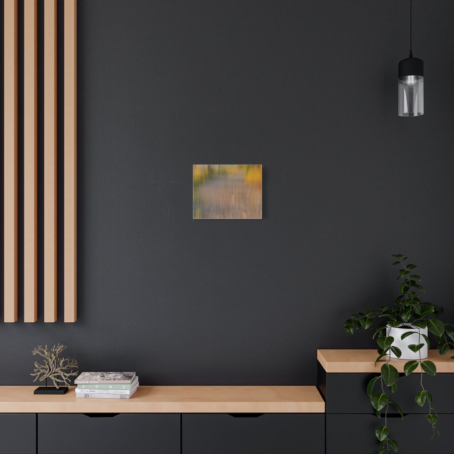 Abstract Landscape Canvas Art - 1.25" Stretched Wall Decor