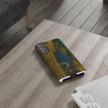 Artistic Phone Case by Tough Cases, Nature-Inspired Phone Protection, Unique Gift for Nature Lovers, Stylish Accessory, Fall Aesthetic