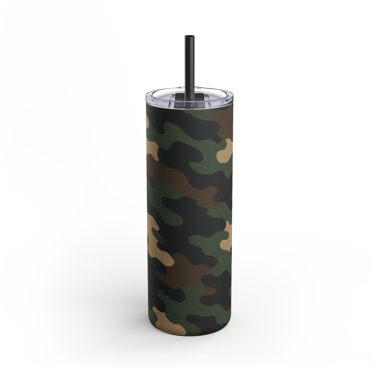 Camouflage Skinny Tumbler | 20oz Camo Travel Cup - Best Mug | Gothic Decor Store | Buy Online