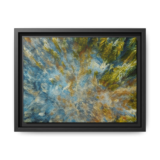 Framed Abstract Art Print, Colorful Wall Decor for Living Room, Home Gallery, Unique Gift for Art Lovers, Modern Decoration - product image