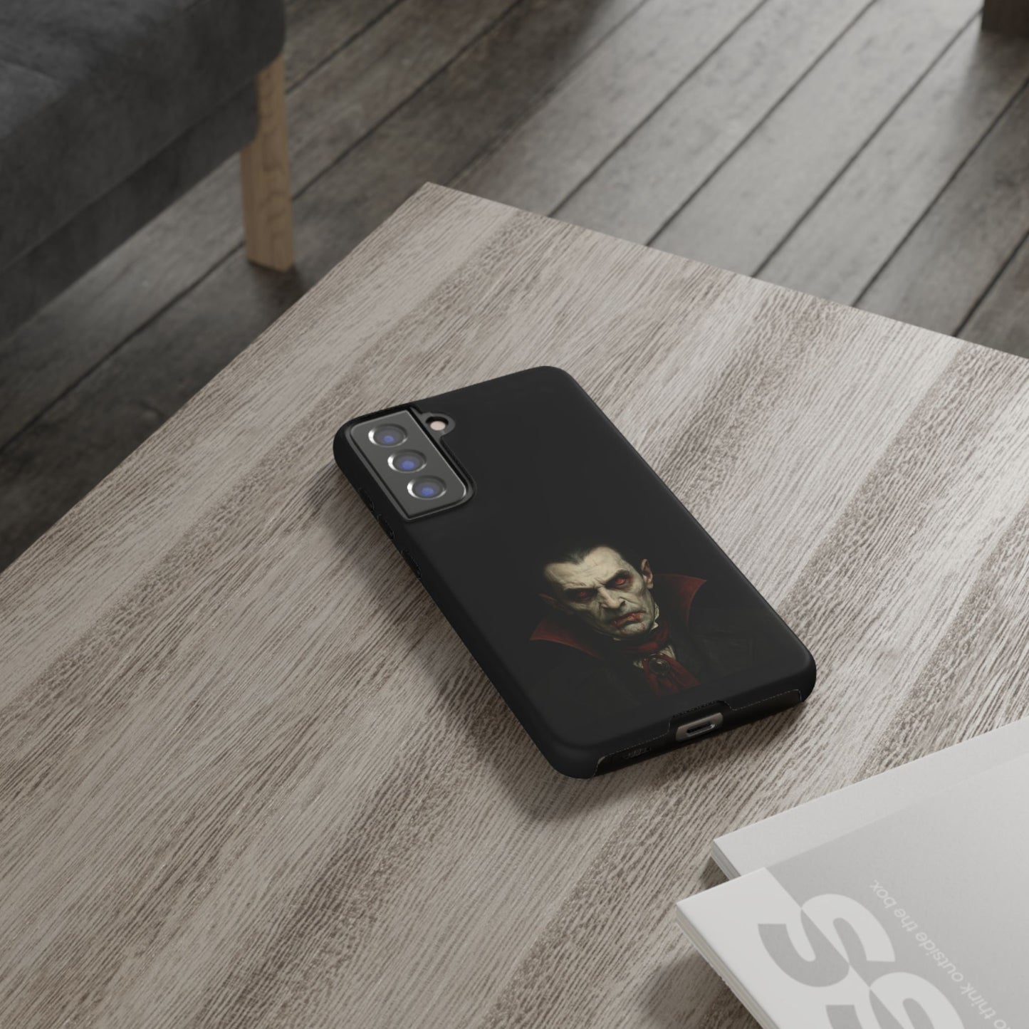 Vampire Phone Case - Tough Cases for Halloween, Gothic Decor, Gifts for Horror Fans, Spooky Accessories, Unique Cellphone Cover