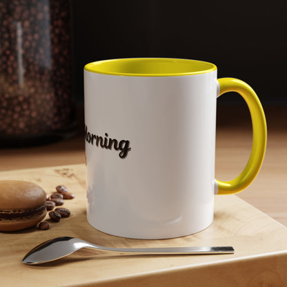 Not a Morning Person Coffee Mug - Funny Accent Mug for Coffee Lovers, 11/15oz