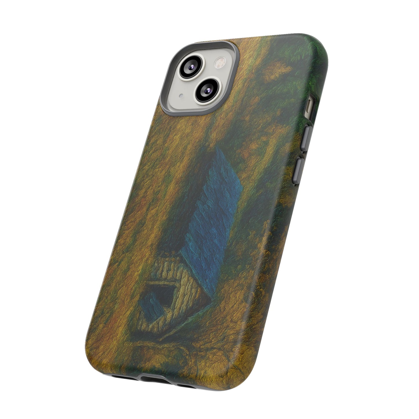 Artistic Phone Case by Tough Cases, Nature-Inspired Phone Protection, Unique Gift for Nature Lovers, Stylish Accessory, Fall Aesthetic