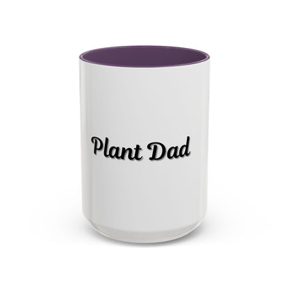 Plant Dad Accent Coffee Mug - Perfect Gift for Gardening Enthusiasts