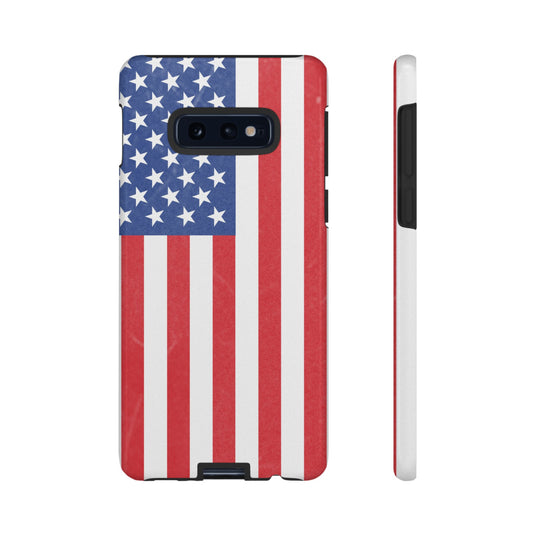 American Flag Phone Case - Patriotic Cell Cover, Tough Cases, USA Pride, Independence Day Gift, Veteran's Day, Phone Protection