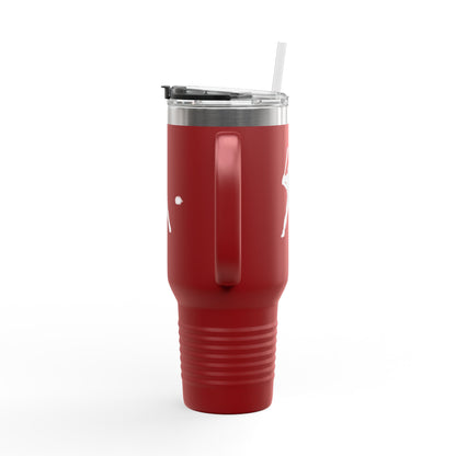 Baseball-Themed Insulated Travel Mug, Perfect for Fans & Athletes, Gift for Sports Lovers, 40oz Drinkware for Home & Road