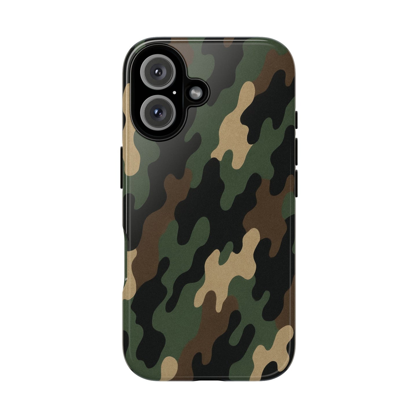 Camouflage Phone Case, Tough Cases, Military Style, Unique Phone Accessories, Gift for Him, Durable Phone Cover