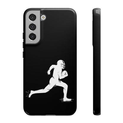 Football Player Phone Case, Tough Cases, Sports Phone Cover, Gift for Athletes, iPhone & Samsung Accessories, Running Player Design