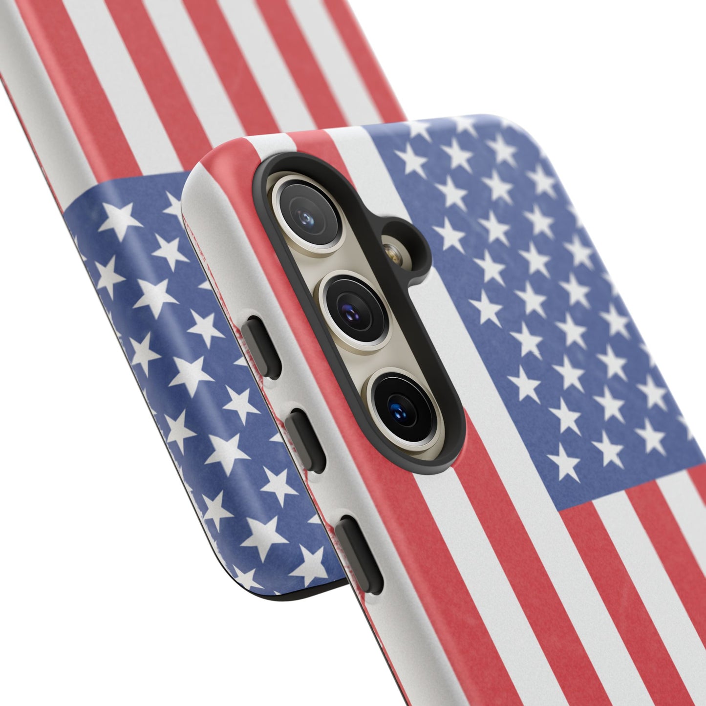 Patriotic Phone Case - Tough Cases for Veterans, USA Lovers, Independence Day, Memorial Day, Flag Design