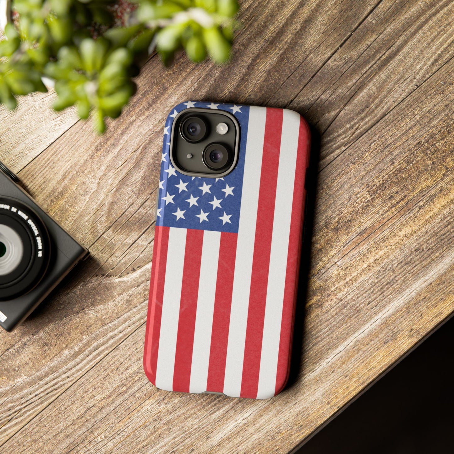 American Flag Phone Case - Patriotic Cell Cover, Tough Cases, USA Pride, Independence Day Gift, Veteran's Day, Phone Protection